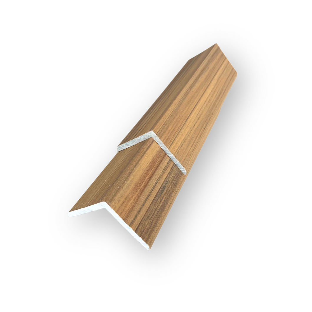 Composite Decking L-Shaped Corner (Natural Oak)